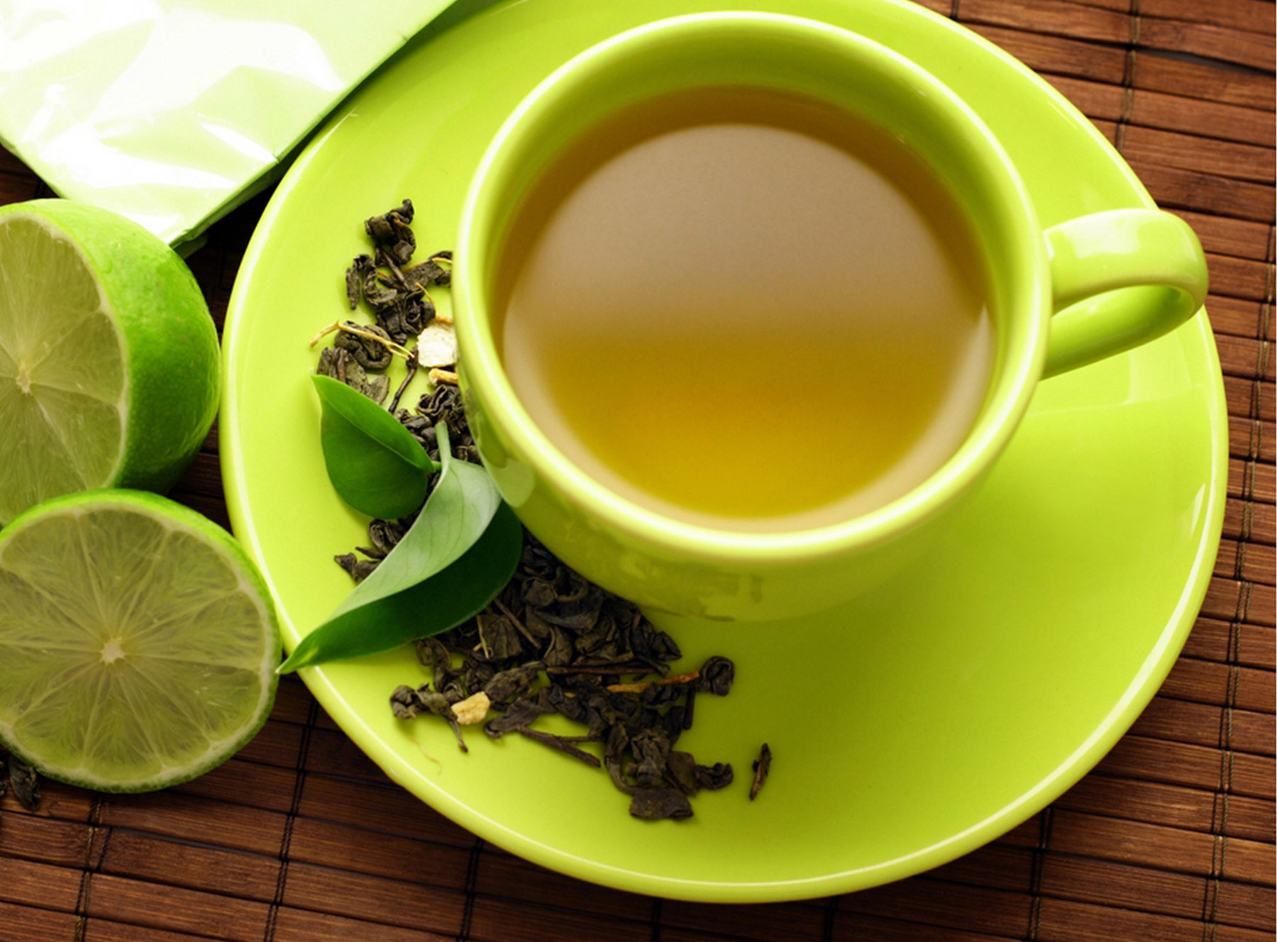 Cách nấu trà xanh giảm cân với chanh