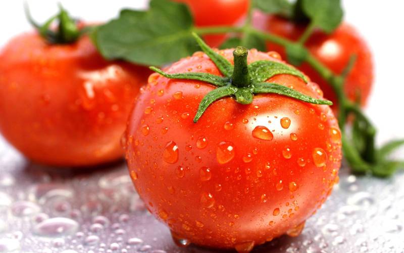 Trong trái cà chua có chứa nhiều thành phần dưỡng da cực tốt
